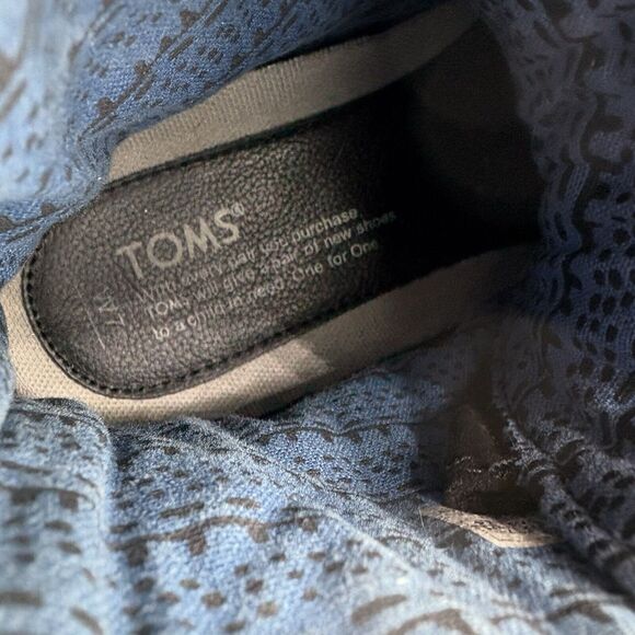 Toms Boots Womens Size‎ 7 Searcher Black Combat Lace Up C2 - Picture 3 of 10